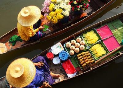 راهنمای خرید از بازارهای روی آب در بانکوک