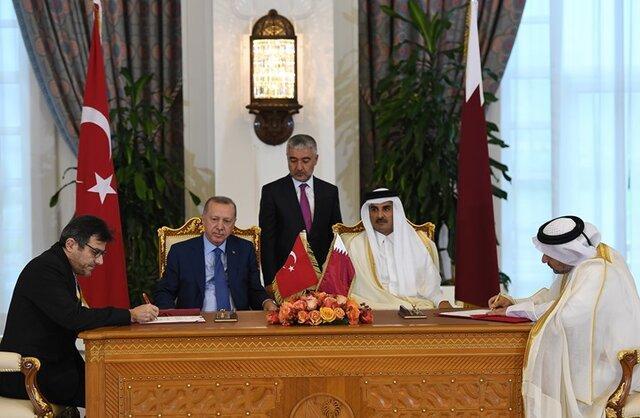 اردوغان: امنیت ترکیه و قطر را از هم جدا نمی دانیم