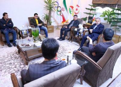 نشست علیرضا دبیر، محمدی و بنا با رئیس کمیته ملی المپیک