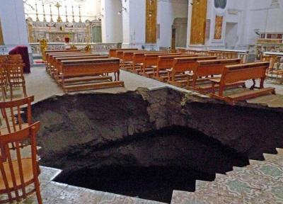 خطر ریزش کلیساهای تاریخی ایتالیا