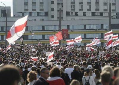 بلاروس: تعداد تظاهرکنندگان به تدریج رو به کاهش است