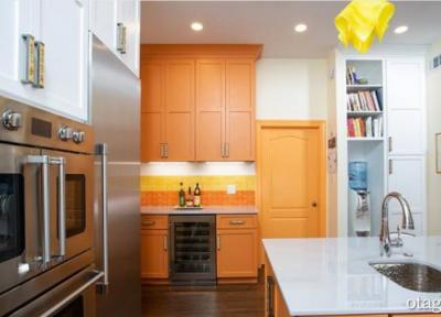 روش های نو رنگ آمیزی آشپزخانه با ترکیب رنگ های شاد و مجذوب کننده