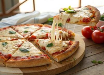 طرز تهیه پیتزا با پنیر موزارلا؛ پیتزای خانگی خوشمزه