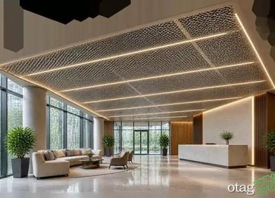 سقف استرچ متال ؛ راهنمای انتخاب، طراحی و اجرا